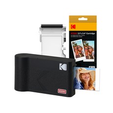 KODAK 柯達 Mini 2 ERA照片打印機照片顯影機 色帶 38入, 黑色, M200