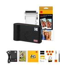 KODAK 柯達 Mini2 ERA照片印表機 M200+墨水匣+配件組, 黑色, M200