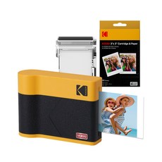 KODAK 柯達 Mini 3 ERA照片印表機照片顯影機墨匣 38張, 黃色, M300