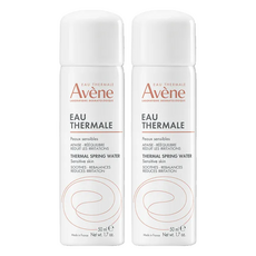 Avene 雅漾 舒護活泉水 50ml 舒緩保濕 舒緩肌膚不適 辦公室日常保濕補妝 方便攜帶, 2瓶