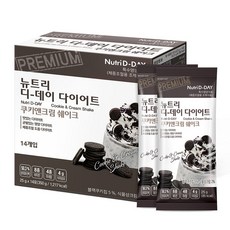 Nutri D-DAY 大豆蛋白孅姿奶昔粉 巧酥口味, 350g, 1盒
