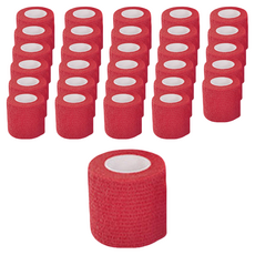하이가이 고탄력 자가점착 붕대 레드 5cm, 2개, 24개입