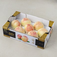 Daily 부드러운 복숭아, 2.5kg(7~10입), 1개