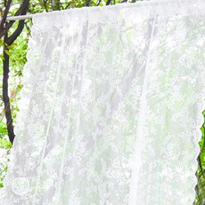 市集感性風蕾絲門簾, 款式1