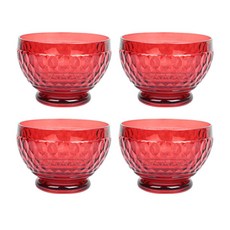 Villeroy&Boch 波士頓單人碗 4入, 紅色, 4個