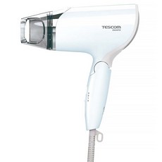 TESCOm 雙電壓負離子吹風機，海外電壓通用100-240V, BID392TW, 白色