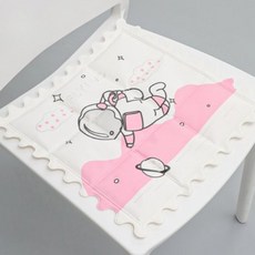 可愛圖案夏季防水涼爽坐墊, 粉色的