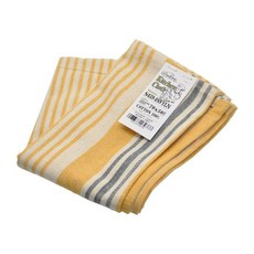 DULTON 100%印度綿 家事布 擦拭巾 70 x 50cm 黃色/海軍藍, 1個