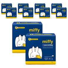 secretday 米菲兔褲型衛生棉, L(105cm以上), 4片, 10包
