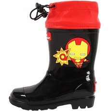 PRO WORLD CUP 男童鋼鐵人印花長靴