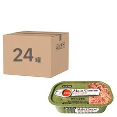 惜時 貓用 Main Course 每客思 全營養主食罐, 雞肉 + 白身鮪魚, 115g, 24罐