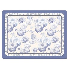 餐桌吸水墊, 40 x 30cm, 1個, 紫色