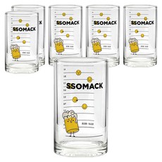 SSOMACK 燒啤杯 200ml, 6個