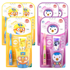 Pororo and Chika Chika 幼兒刷牙套組 Pororo+Patty, 3套