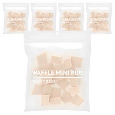 미샤 와플 조각 퍼프 20p, 5개