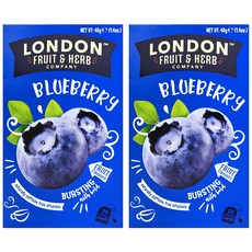 倫敦水果藍莓, 2g, 20包, 2盒