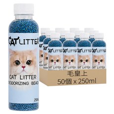 毛皇上 貓砂除臭木屑 茉莉, 50個, 250ml