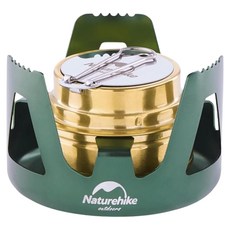Naturehike 挪客 LT01款可擕式酒精爐 NH18L001-T, 青石綠, 1個