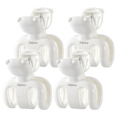 FaSoLa 多用途晾曬防風夾 2件組, 2套, 白色