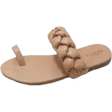 리비움 여성용 트위스트 보더 샌들 Rv-9308