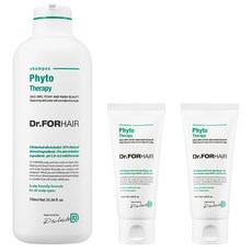 Dr.FORHAIR 植萃護理鎮靜洗髮精 750ml+100ml 2條, 1組