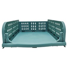 二代升級款 抽取式收納箱 單個售, 深綠色