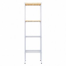 dayneeds 日需百備 烤漆四層架, 松木 白色, 4層