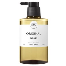 [비건라이프] 해피바스 오리지널 컬렉션 바디워시 오리지널향, 500g, 1개