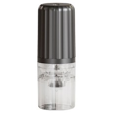 理享家 阻力型小型電動咖啡豆磨豆機 高精度陶瓷研磨芯 20 x 7.8cm 灰色, A5201, 1台