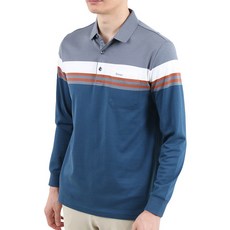 男士柔軟棉混紡翻領T恤 YTR128