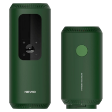 NEWO 沃橙 迷你充氣泵 增強版 360g, 森林綠, 1個