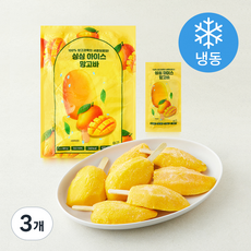 지엔씨푸드 싱싱 아이스 망고바 10개입 (냉동), 3개, 600g