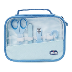 Chicco 嬰兒安全指甲剪組, 藍色, 1組