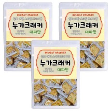 설화 대만 스타일 프리미엄 누가크래커 대파맛, 200g, 3개