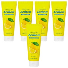 홀리카홀리카 탄산레몬 폼 클렌저, 200ml, 5개