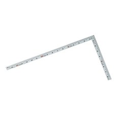 SHINWA 鶴龜 雙面角尺 木工角尺 正面台尺 反面公分, 1個