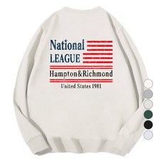 ILLUSO 男款 WD National League 寬鬆版型圓領衛衣