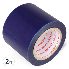 모네스페스 국산 보호테이프 청색 100mm x 150m, 2개