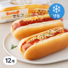 칠리치즈 핫도그 (냉동), 146g, 4개입, 3개