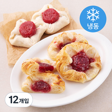 메테뭉크 미니 라즈베리 크라운 생지 (냉동), 42g, 6개입, 2세트