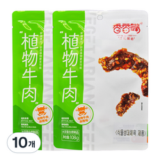 JOYTOFU 香香嘴 香香周姨麻辣豆豉植物性代替肉, 108g, 10個