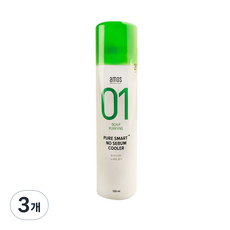 아모스프로페셔널 퓨어스마트 노세범 쿨러, 120ml, 3개