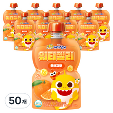 아텍스 핑크퐁 아기상어 워터젤리, 110ml, 50개, 오렌지맛