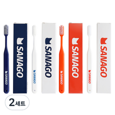 SANAGO 細軟毛牙刷4件組, 4入, 2套