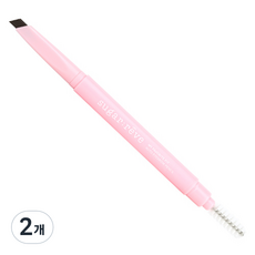 SUGAR REVE 自動眉筆 0.35g, 黑色的, 0.35克, 2個
