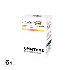 탐앤탐스 아이스티 복숭아, 30개입, 6개, 14g