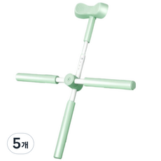 써뉴즈 바른 자세 밸런스바 요가 스틱 그린, 5개