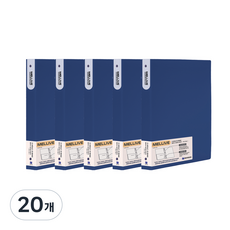 Heemang Melive O型環活頁夾 3孔, 海軍藍, 20個