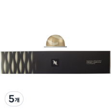 네스프레소 버츄오 바리스타 크리에이션 스위트 바닐라향 캡슐커피, 12.5g, 10개입, 5개