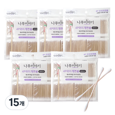 樹的故事耳簽棉籤, 15個, 400件